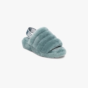 Ugg Fluff Yeah Women Slippers Blue (8217MHASQ)